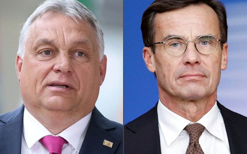 Viktor Orbán i  Ulf Kristersson