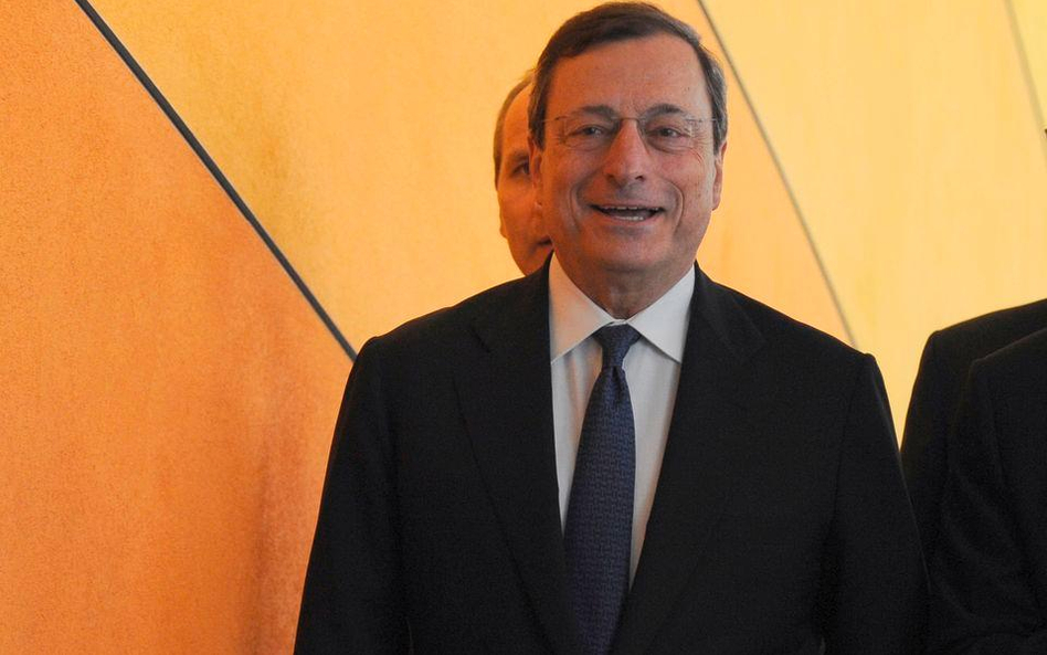 Mario Draghi prezes Europejskiego Banku Centralnego