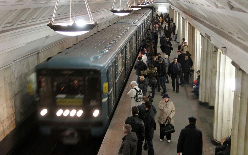 Pożar w moskiewskim metrze