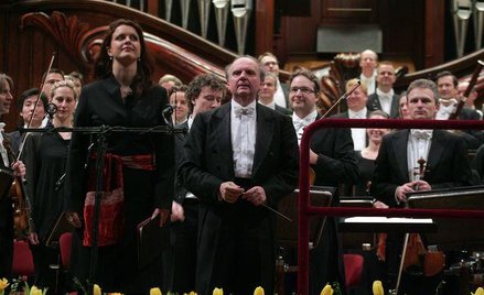 Koncert Radio-Symphonie Orchester Berlin pod batutą Marka Janowskiego. Na zdjęciu mezzosopran Anke V