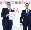 Michał Krupiński, były już prezes PZU, oraz Andrzej Stec, redaktor naczelny „Parkietu”