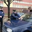 Karteczka od straży za złe parkowanie