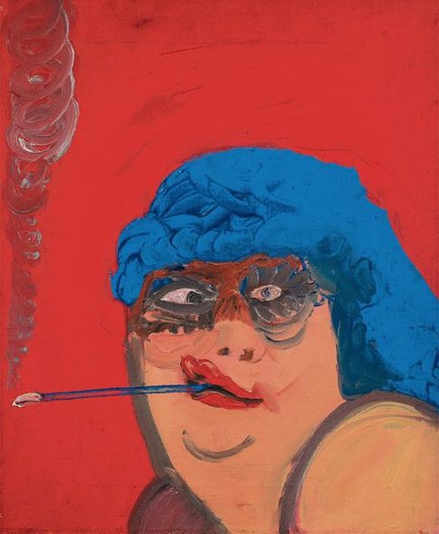 Szymon Urbański nadał swojemu obrazowi bardzo brzydki tytuł.