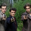 Od lewej: Marcel Sabat (Zośka), Tomasz Ziętek (Rudy), Kamil Szeptycki (Alek); fotos z filmu "Kamieni