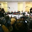 Konferencja prasowa policjantów i lekarzy wzbudziła wielkie zainteresowanie mediów