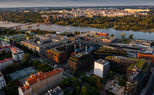 Real Estate Impactor 2021. Ikona: Elektrownia Powiśle w Warszawie