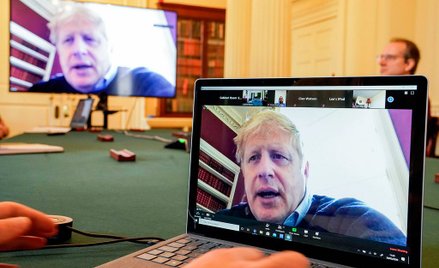 Premier Wielkiej Brytanii Boris Johnson w szpitalu