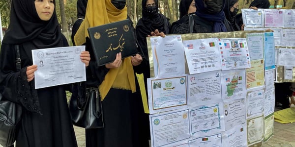 Afganistan: Studentki mają zakaz wstępu na uniwersytety