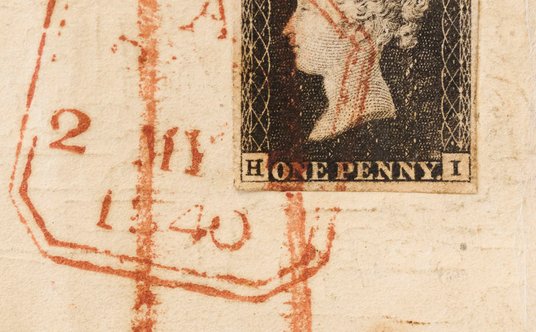 Pierwszy na świecie znaczek Penny Black