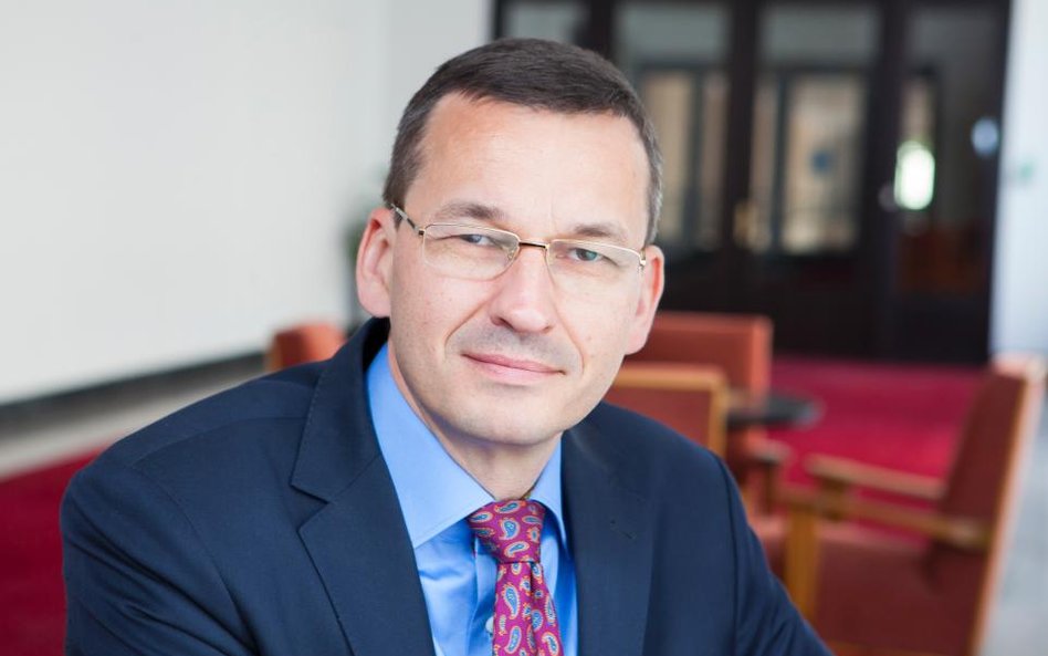 Wicepremier, minister rozwoju Mateusz Morawiecki