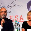 Michał Kwieciński z Akson Studio i Agnieszka Odorowicz z Polskiego Instytutu Sztuki Filmowej