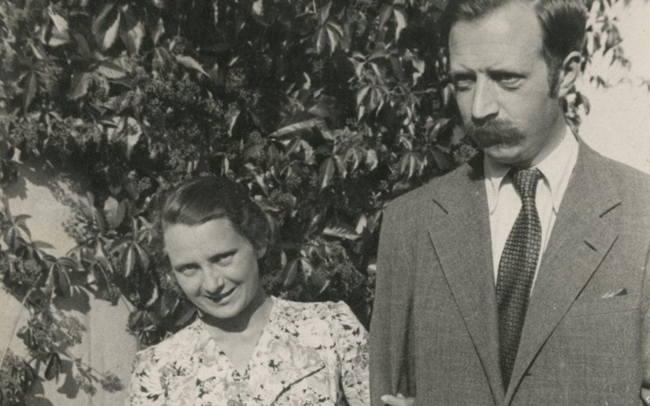 Tadeusz Żenczykowski wraz z żoną Daromiłą