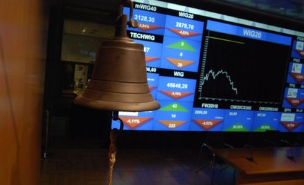 Mniejsze i średnie spółki nadal pikują