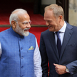 Narendra Modi i Donald Tusk