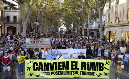 Mieszkańcy Majorki: Stop masowej turystyce, chcemy normalnie żyć