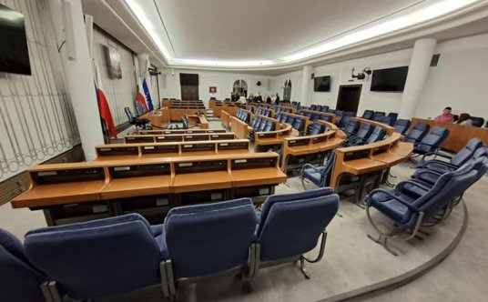 W Sali Senatu zmieści się 120 osób. W piątek oglądał ją zespół pracowników Ministerstwa Sportu i Tur
