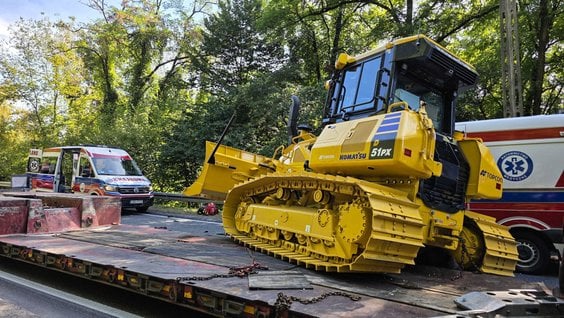 Do wypadku doszło na drodze krajowej nr 75 w Czchowie