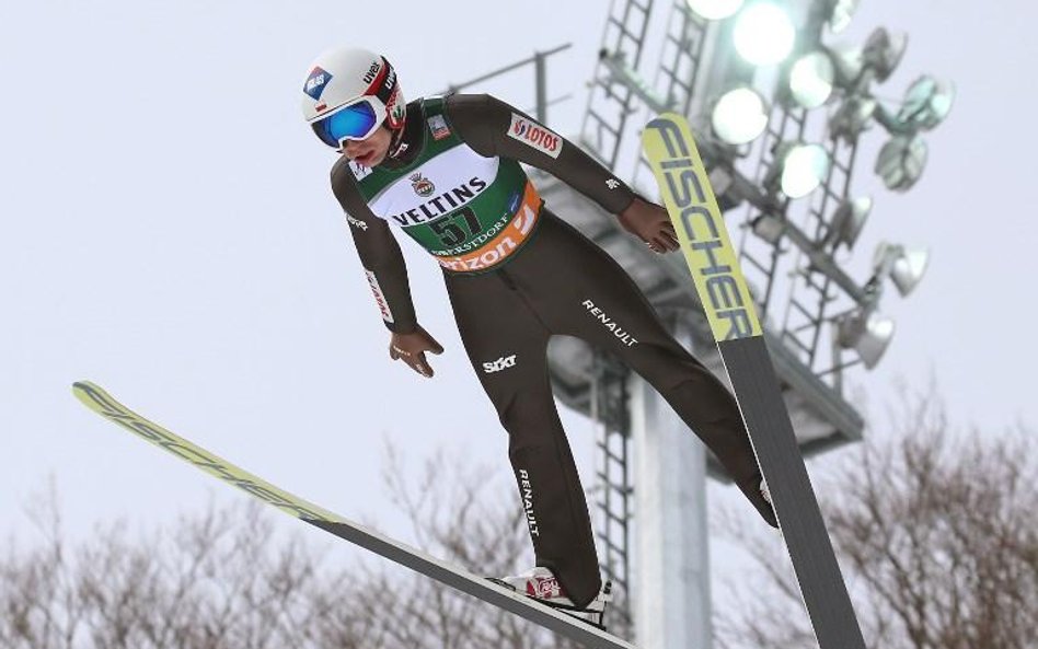 Kamil Stoch po konkursach w Oberstdorfie został liderem PŚ w lotach