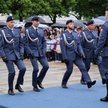 Obchody Święta Służby Ochrony Państwa, 13 czerwca, na dziedzińcu Belwederu