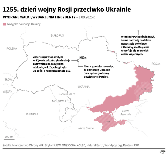 Przywódca Rosji Władimir Putin oświadczył w piątek, że ma nadzieję na dalsze negocjacje pokojowe z U