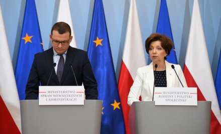 Paweł Szefernaker i Marlena Maląg