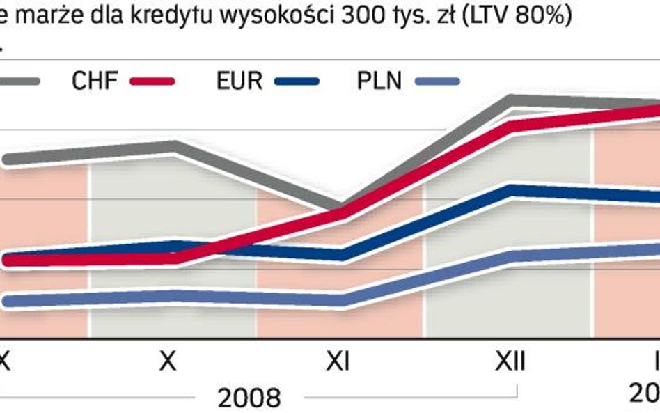 Ile bank dolicza za to, że pożycza