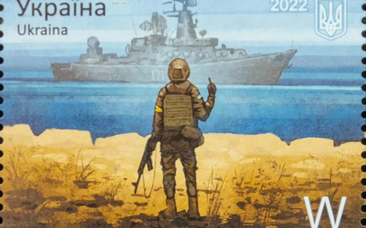 Kilometrowe kolejki w Ukrainie po znaczek upamiętniający Wyspę Węży