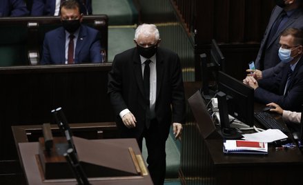 Prezes PiS Jarosław Kaczyński