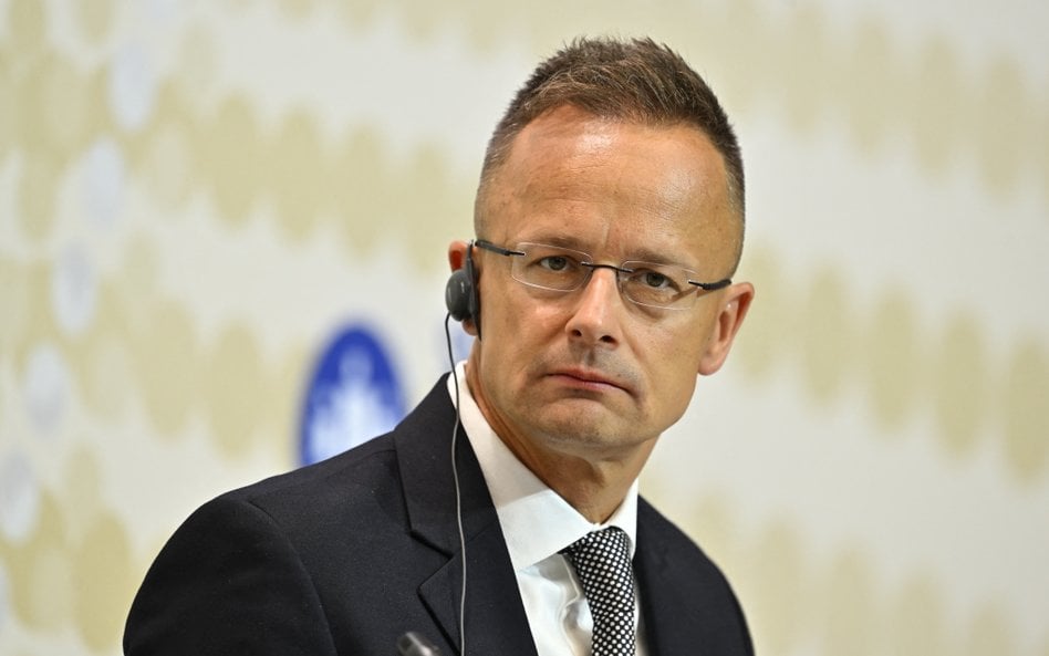 Minister spraw zagranicznych Węgier Peter Szijjarto