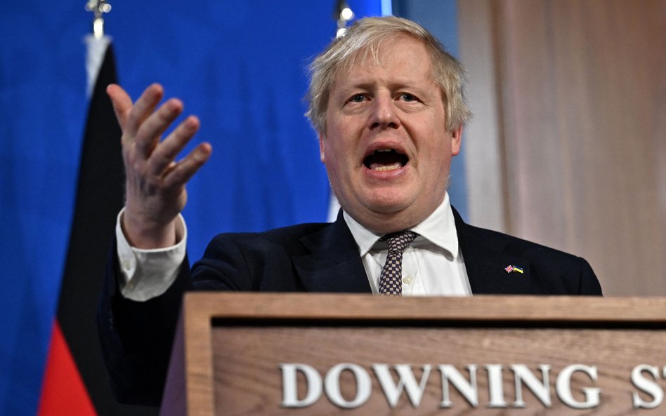 Premier Wielkiej Brytanii Boris Johnson