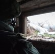 Bojownik separatystów z Ługańskiej Republiki Ludowej