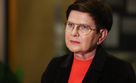 Oświęcim, 17.01.2025. Europosłanka PiS Beata Szydło na spotkaniu pn. "Kawa z Obajtkiem"