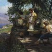 Henryk Siemiradzki „U źródła”, 1898, olej na płótnie