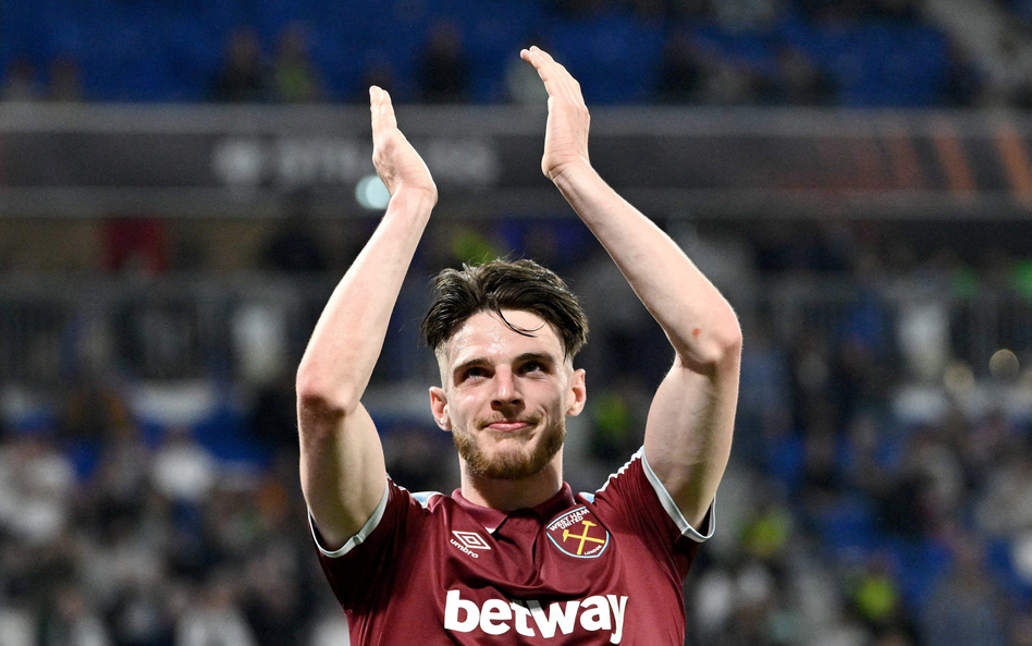 Declan Rice zamieni latem West Ham na Arsenal Londyn