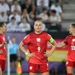 Polka Ewa Pajor (C) podczas meczu grupy C piłkarskich mistrzostw Europy kobiet z Niemcami