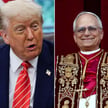 Donald Trump i Leon XIV