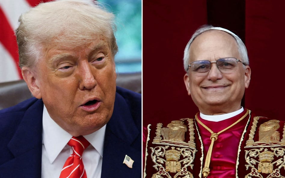 Donald Trump i Leon XIV