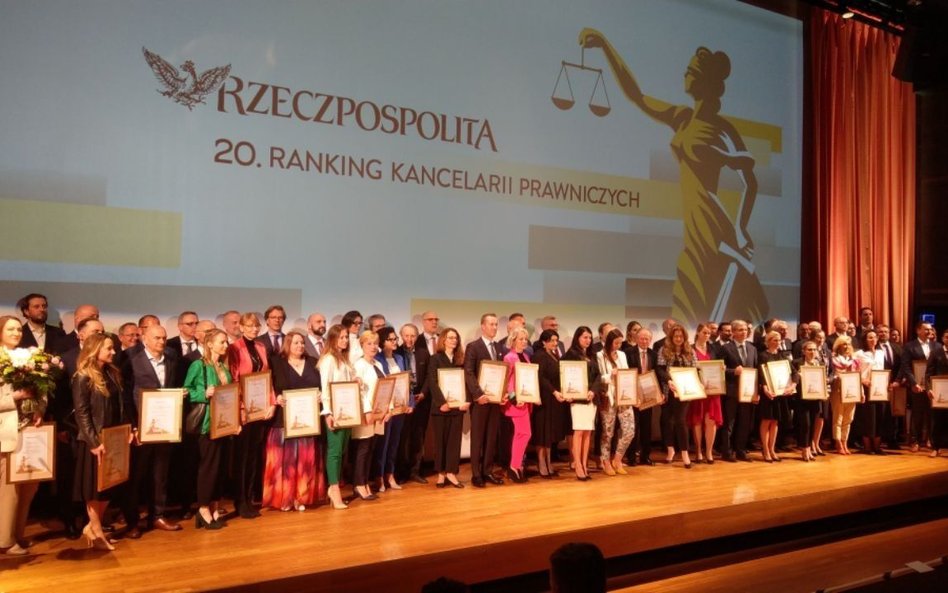 20.Ranking Kancelarii Prawniczych "Rzeczpospolitej"