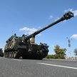 Armatohaubica Krab. Defilada wojskowa na warszawskiej Wisłostradzie, w ramach obchodów Święta Wojska