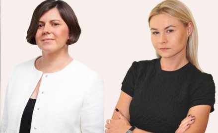 Justyna Stefańczyk-Kaczmarzyk i Dominika Chrabańska