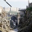 Zniszczenia w starej dzielnicy Aleppo