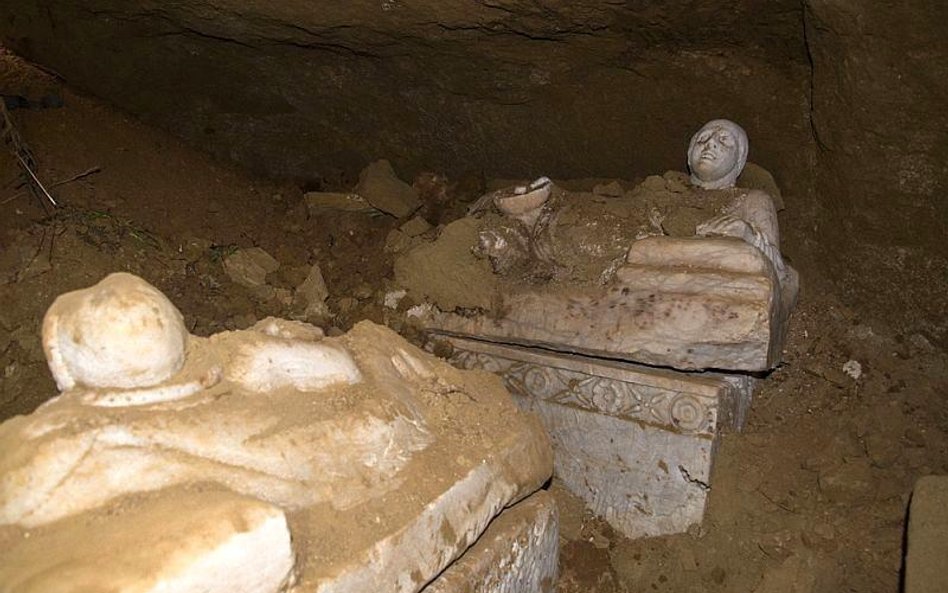 Komora grobowa powierzchnię 5 metrów kwadratowych / Soprintendenza Archeologia dell’Umbria