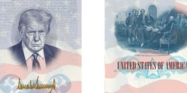 Donald Trump w amerykańskim paszporcie? Z okazji 250 rocznicy niepodległości