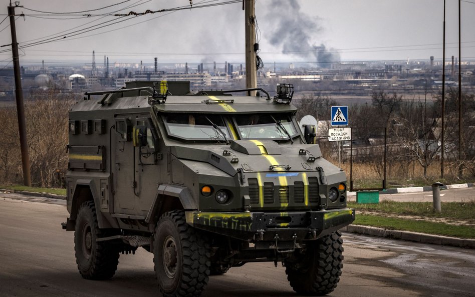 Ukraiński transporter opancerzony