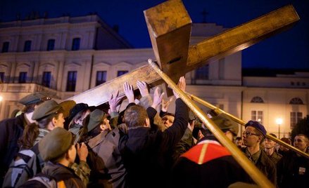 Droga Krzyżowa w Wielki Piątek w Warszawie