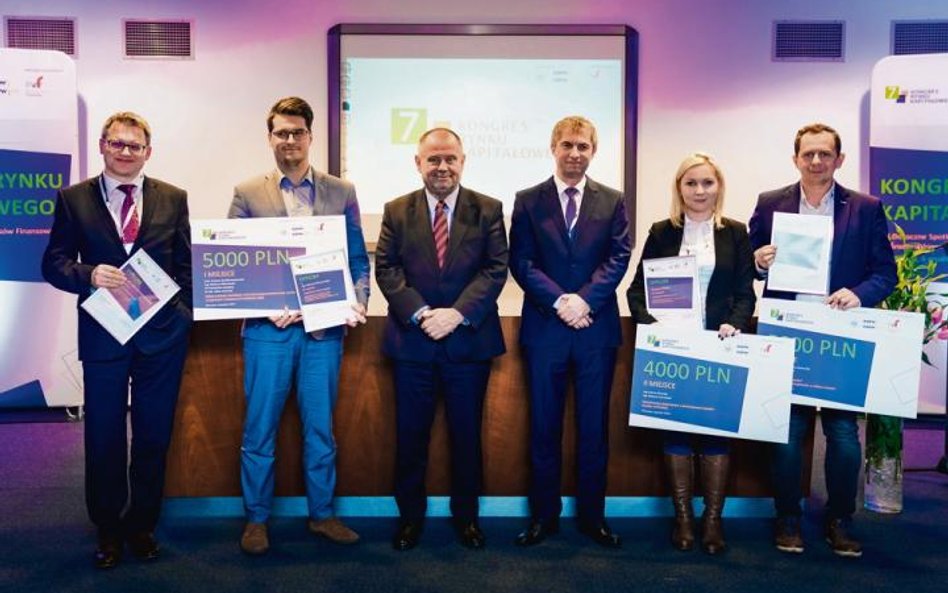 Kongresowi Rynku Kapitałowego po raz kolejny towarzyszył konkurs na referat naukowy o tematyce związ