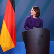 Ministrowie spraw zagranicznych Luksemburga i Niemiec - Jean Asselborn i Annalena Baerbock