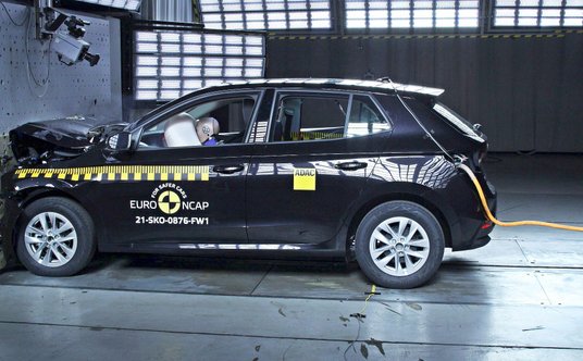 Skoda Fabia: Bezpieczeństwo dorosłych pasażerów: 85 proc., bezpieczeństwo dzieci: 81 proc., ochrona 