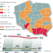 Ilu wiernych chodzi na msze i przyjmuje komuniĘ
