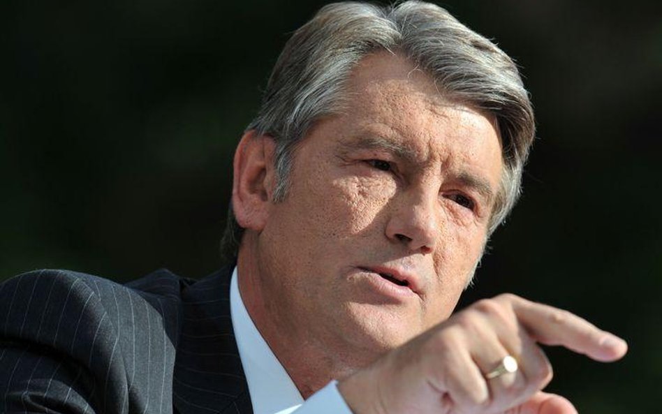 Prezydent Ukrainy Wiktor Juszczenko